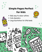 COLOURING BOOK - SCHOOL MAGIC