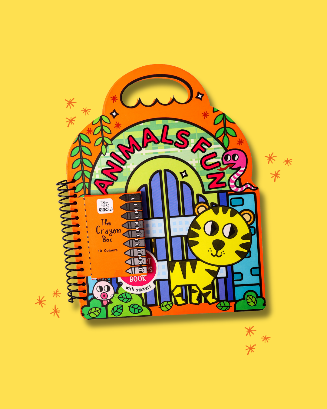 COLOURING BOOK - ANIMALS FUN