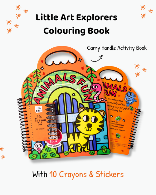 COLOURING BOOK - ANIMALS FUN