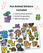 COLOURING BOOK - ANIMALS FUN