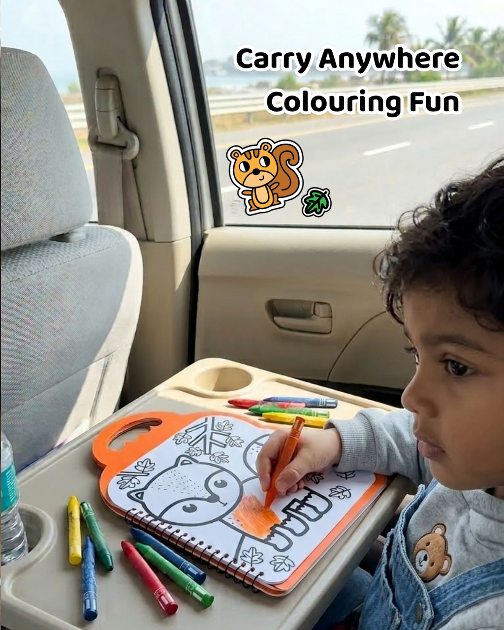 COLOURING BOOK - ANIMALS FUN