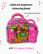 COLOURING BOOK - FRUITS & VEGGIES