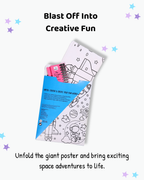 COLOURING POSTER - SPACE EXPLORATION