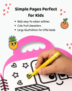 COLOURING BOOK - FRUITS & VEGGIES