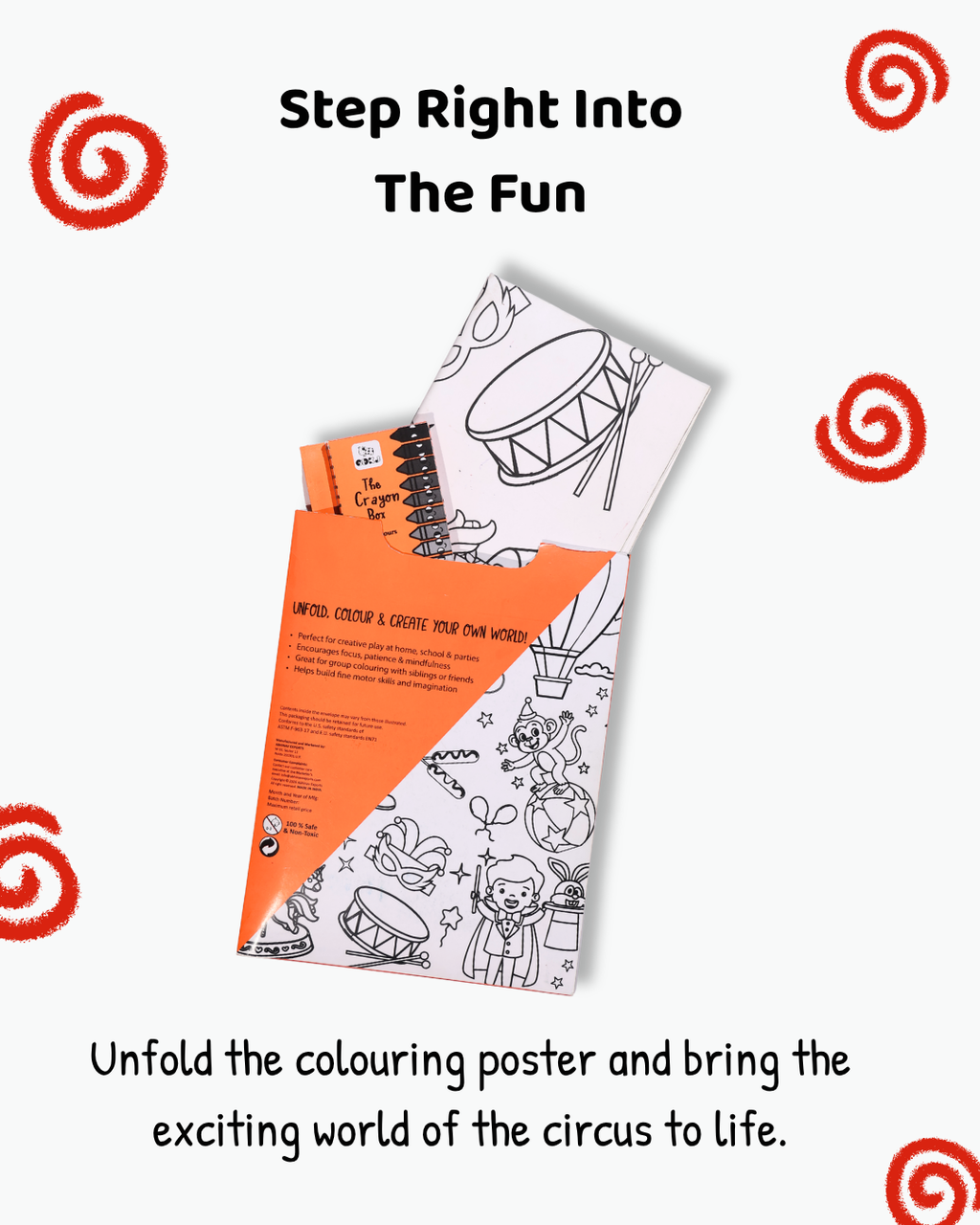 COLOURING POSTER - CIRCUS EXPLORATION