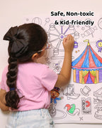 COLOURING POSTER - CIRCUS EXPLORATION