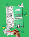 COLOURING POSTER - JUNGLE EXPLORATION