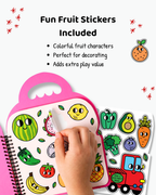 COLOURING BOOK - FRUITS & VEGGIES