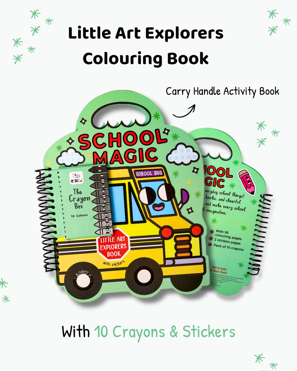 COLOURING BOOK - SCHOOL MAGIC